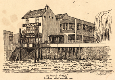 The Prospect of Whitby, Wapping